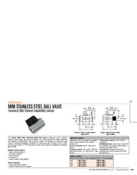Thumbnail of document Data Sheet - SMV2 Mini Stainless Steel Ball Valve